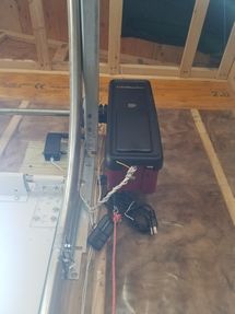 Garage Door Installation in Salem, MA
Installed a fiberglass 18ft by 8ft door with windows and a Lift Master side opener. (4)