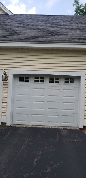 Before & After Garage Door Installation in Johnston, RI (1)