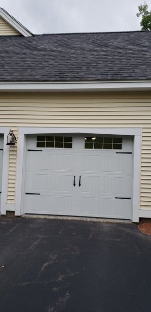 Before & After Garage Door Installation in Johnston, RI (2)